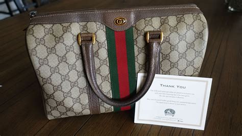 gucci warranty bags|repairing vintage gucci handbag.